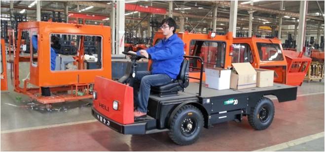 tractor plataforma