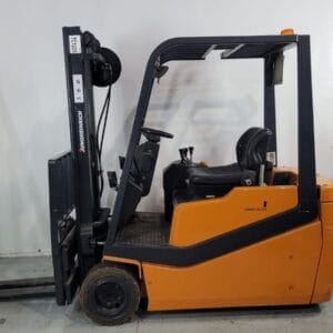 CARRETILLA JUNGHEINRICH AMARILLA-NARANJA Y NEGRO